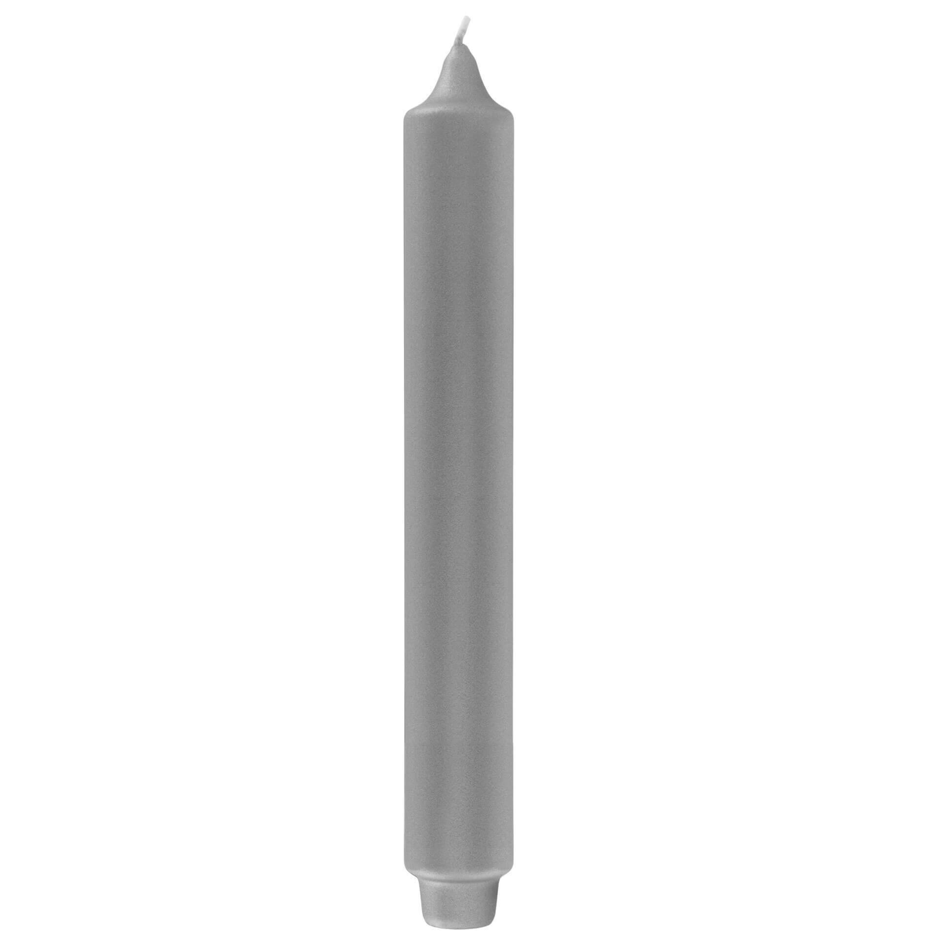 Fink  Stabkerze  metallic grau