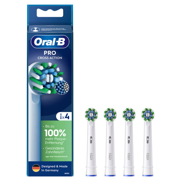 Oral-B Aufsteckbürsten Pro CrossAction 4er