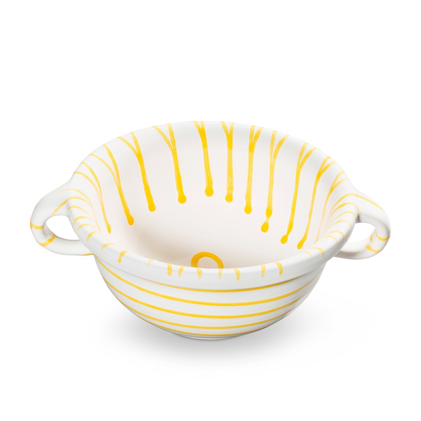Gmundner Keramik Gelbgeflammt, Weitling (Ø 17cm)