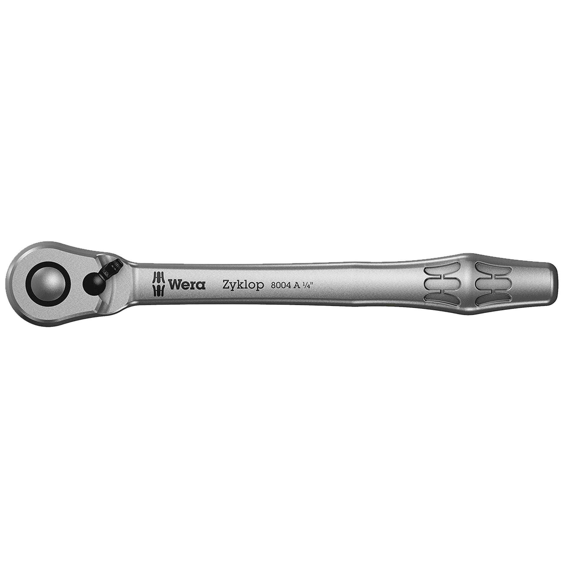 Wera 8004 A Zyklop Metal-Knarre 1/4 -Antrieb