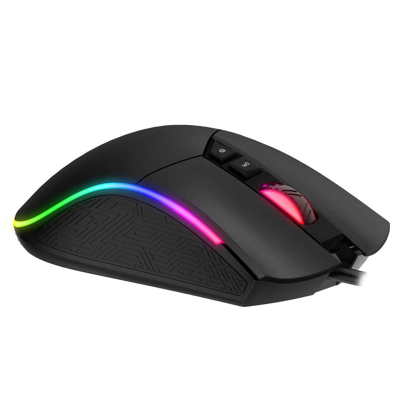 Havit MS1001S Gaming Mouse Siyah, rechts, Optisch, Bluetooth + USB Type-A