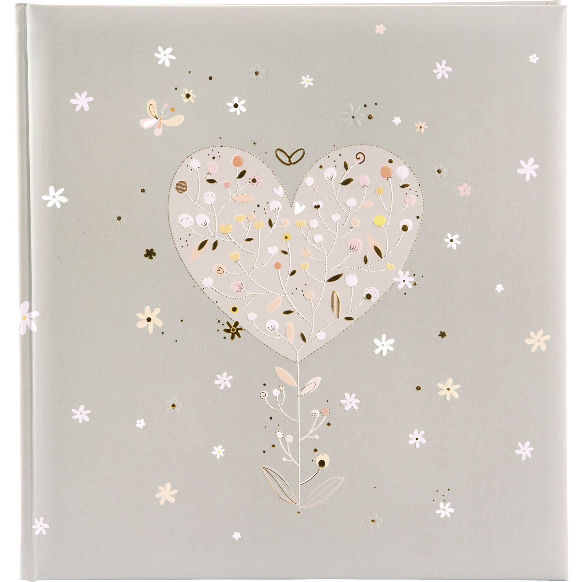 Goldbuch Elegant Heart     30x31 60 weiße Seiten Hochzeit   08184