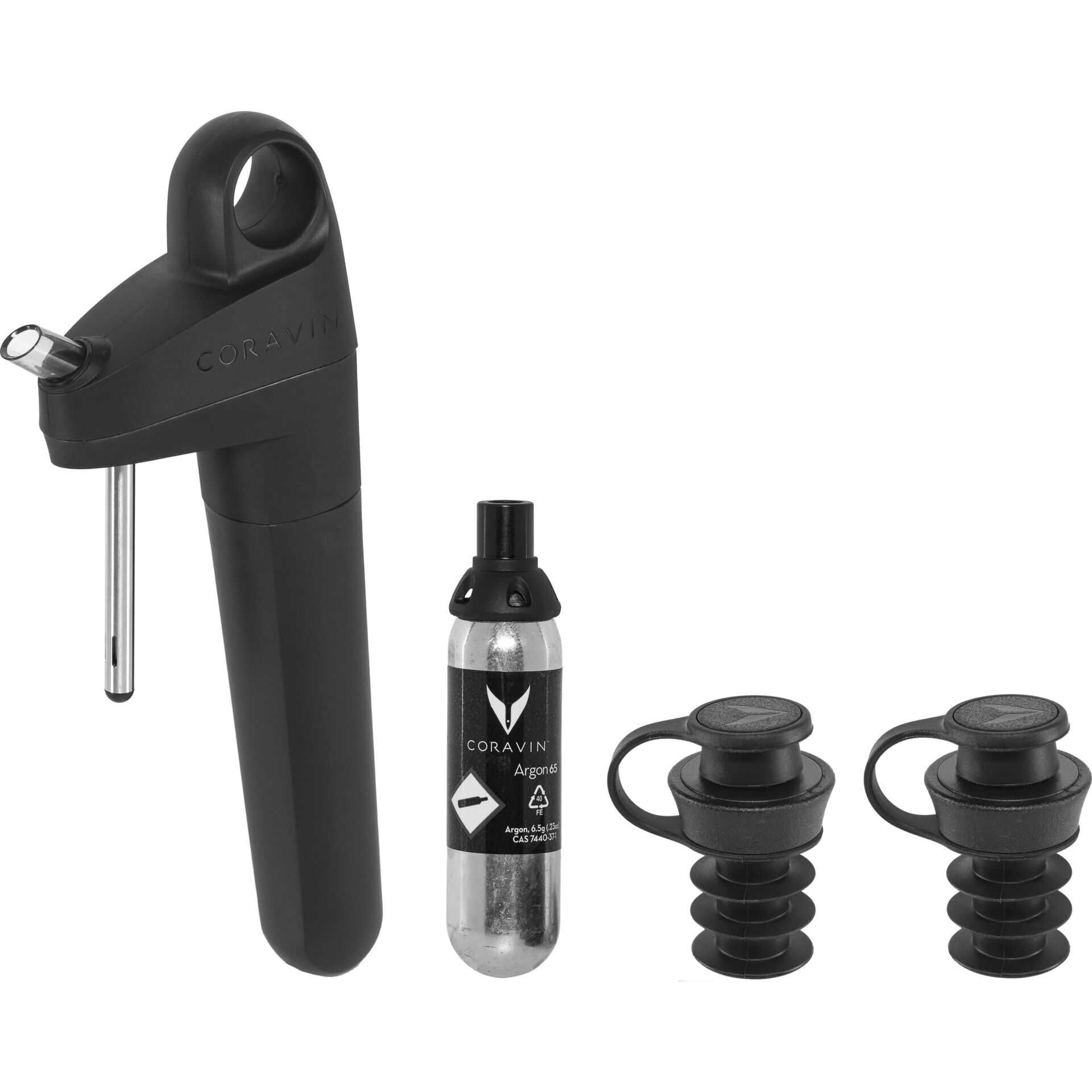 Coravin Weinsystem Pivot Scharz