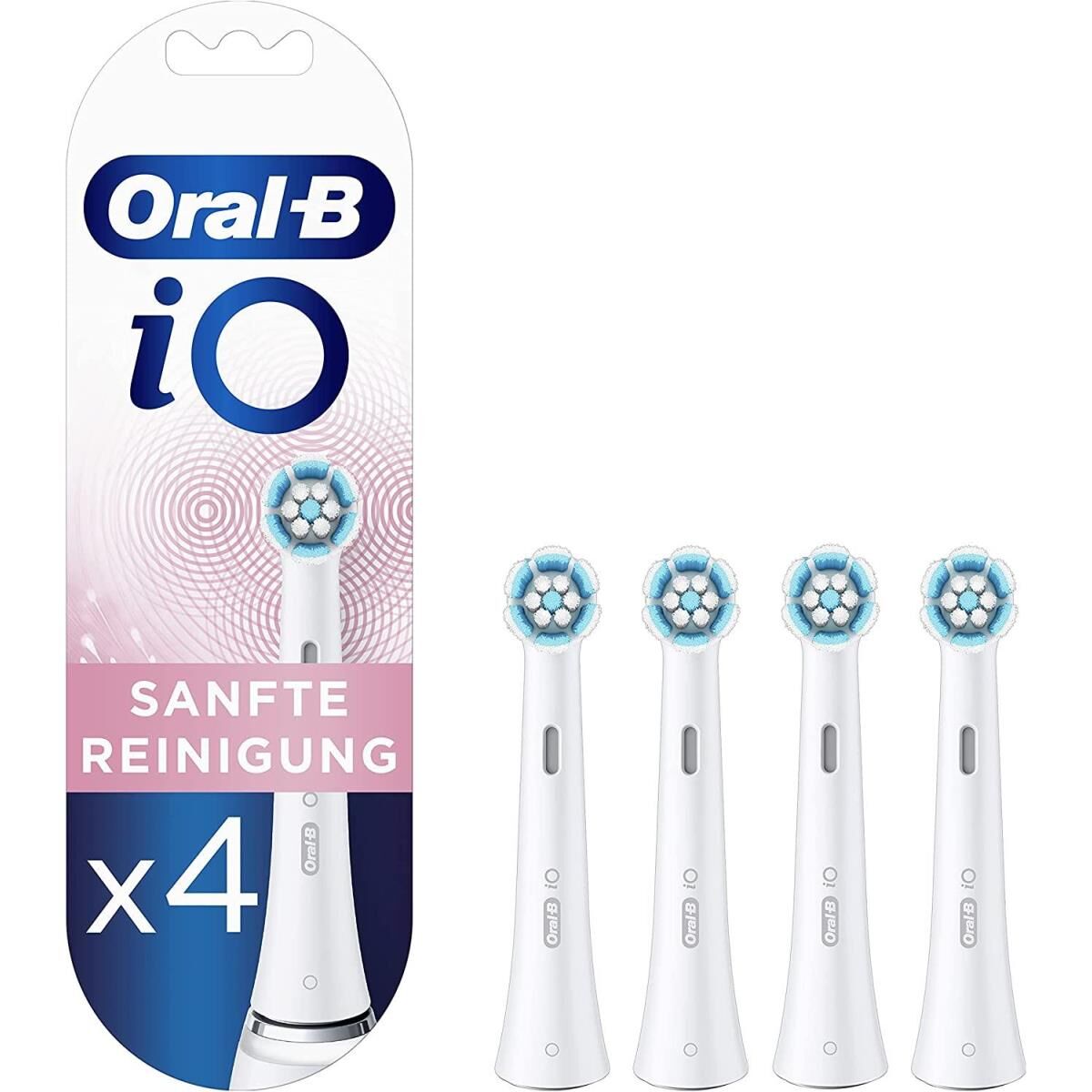 Oral-B Aufsteckbürsten iO Sanfte Reinigung 4er