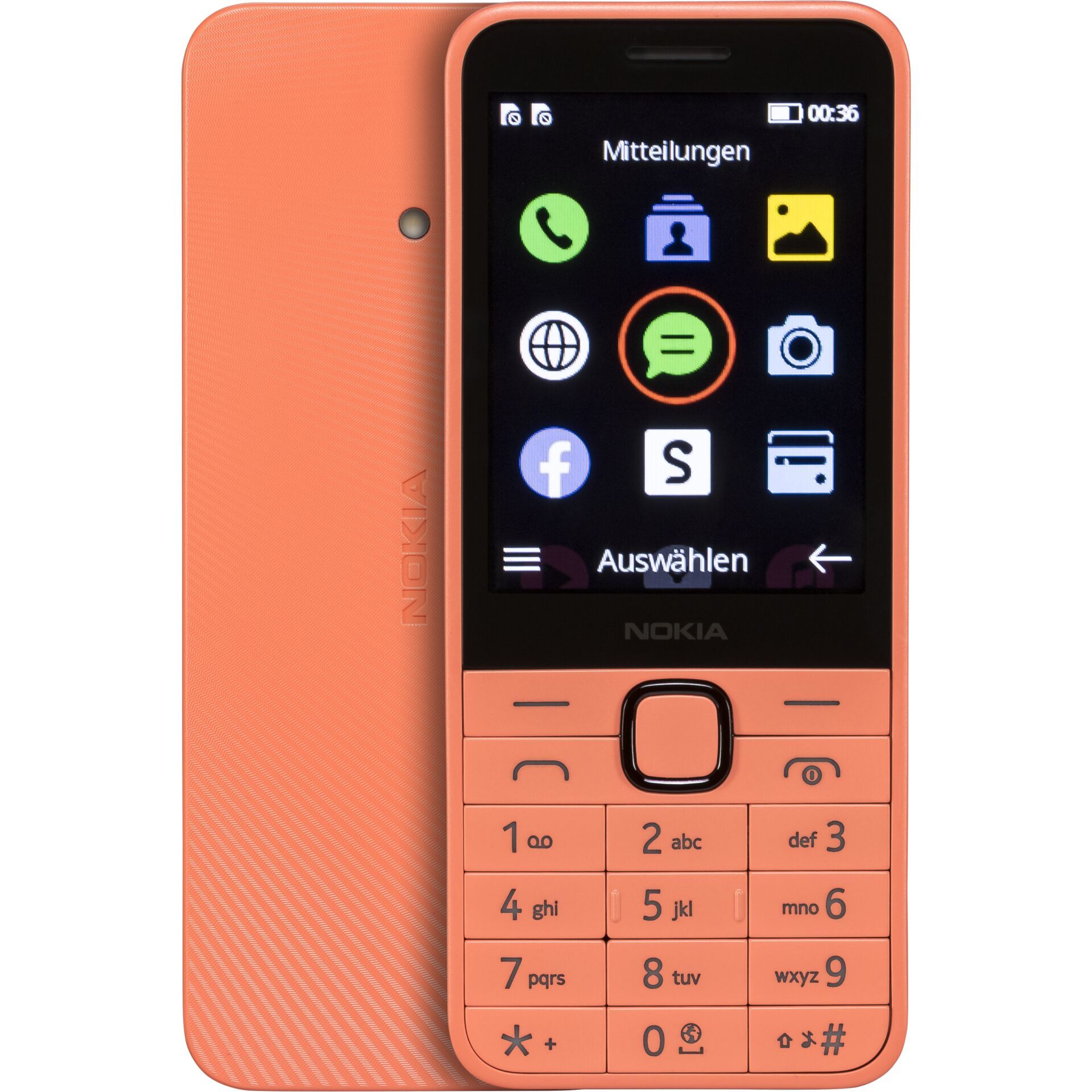 Nokia 215 4G peach