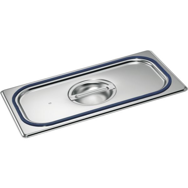 B.PRO GN-Deckel 18/10 Edelstahl, mit Griffmulde, GN: 1/3
