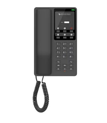 Grandstream GHP621, IP-Telefon, Schwarz, Kabelgebundenes Mobilteil, 2 Zeilen, LCD, Gigabit Ethernet