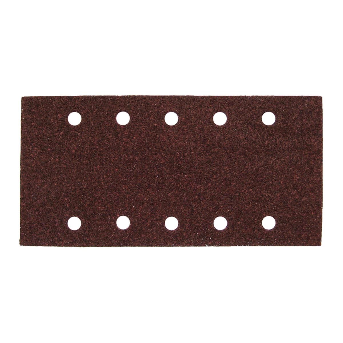 Makita Schleifpapier klett, 100 x 240 mm, K240, 10 Stk. 100 x 240 mm • K240 • 10 Stk. • 10 Loch