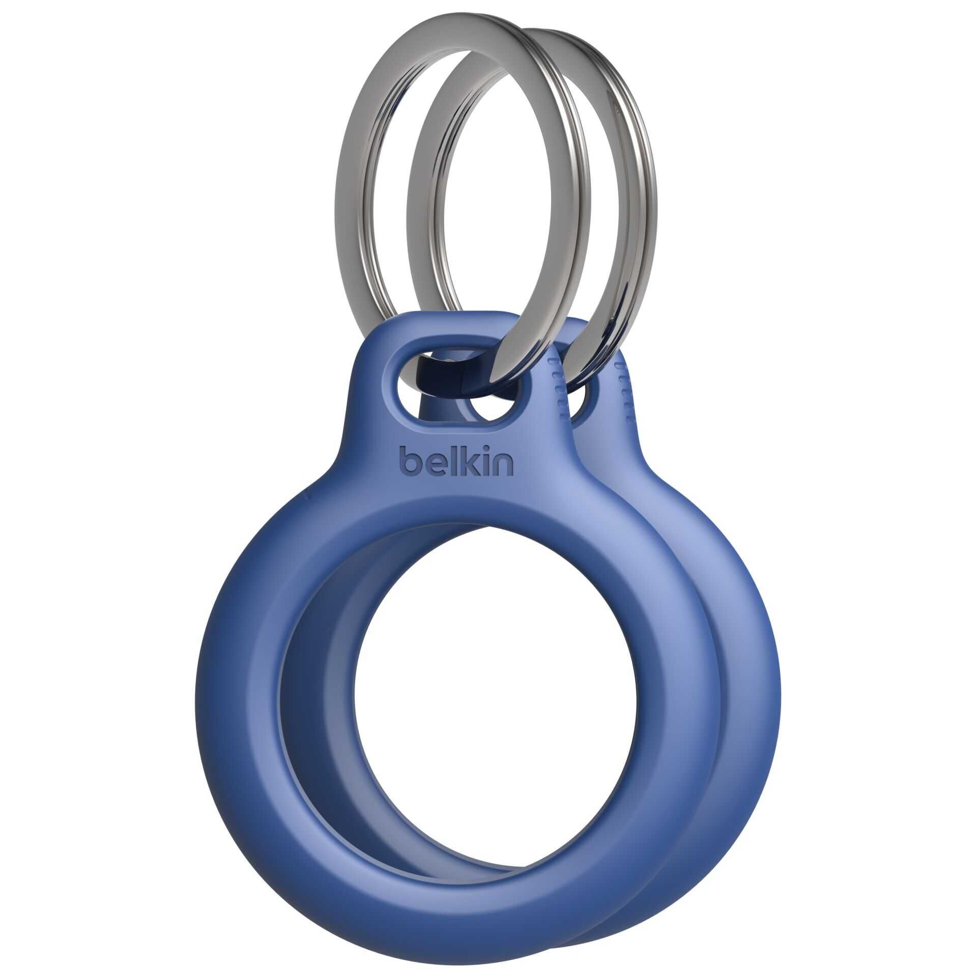 Belkin Secure Holder - Tasche für Airtag - Blau (Packung mit 2) - für Apple AirTag