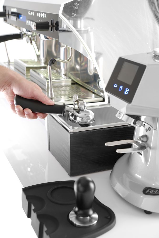 HENDI Kaffeesatz-Abklopfbehälter, 275x175x(H)110mm