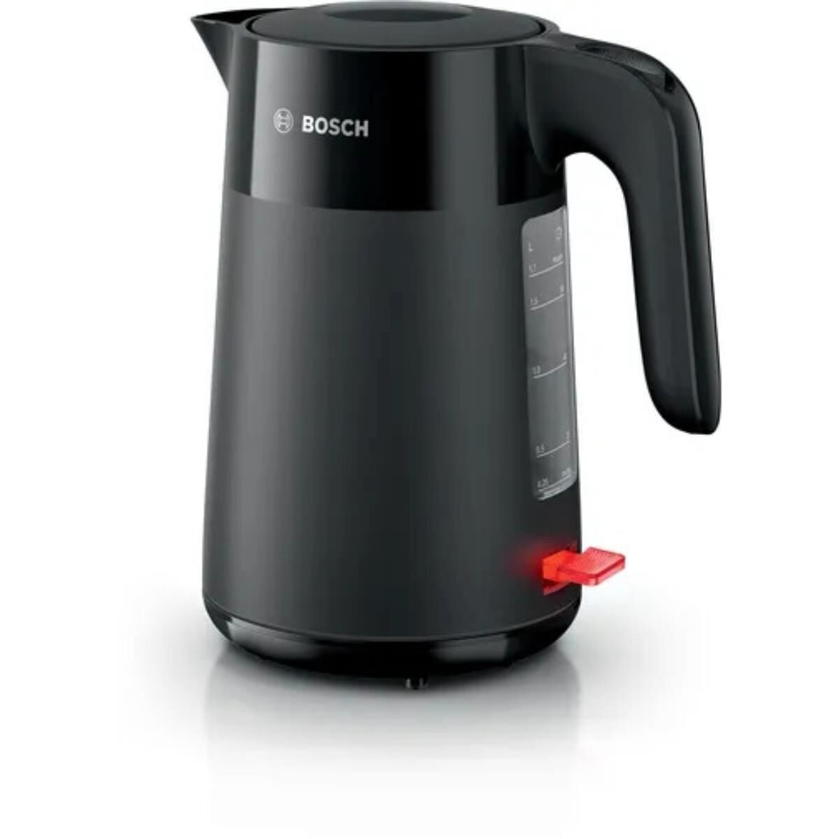 Bosch kabelloser Wasserkocher 2400 Watt Schwarz matt