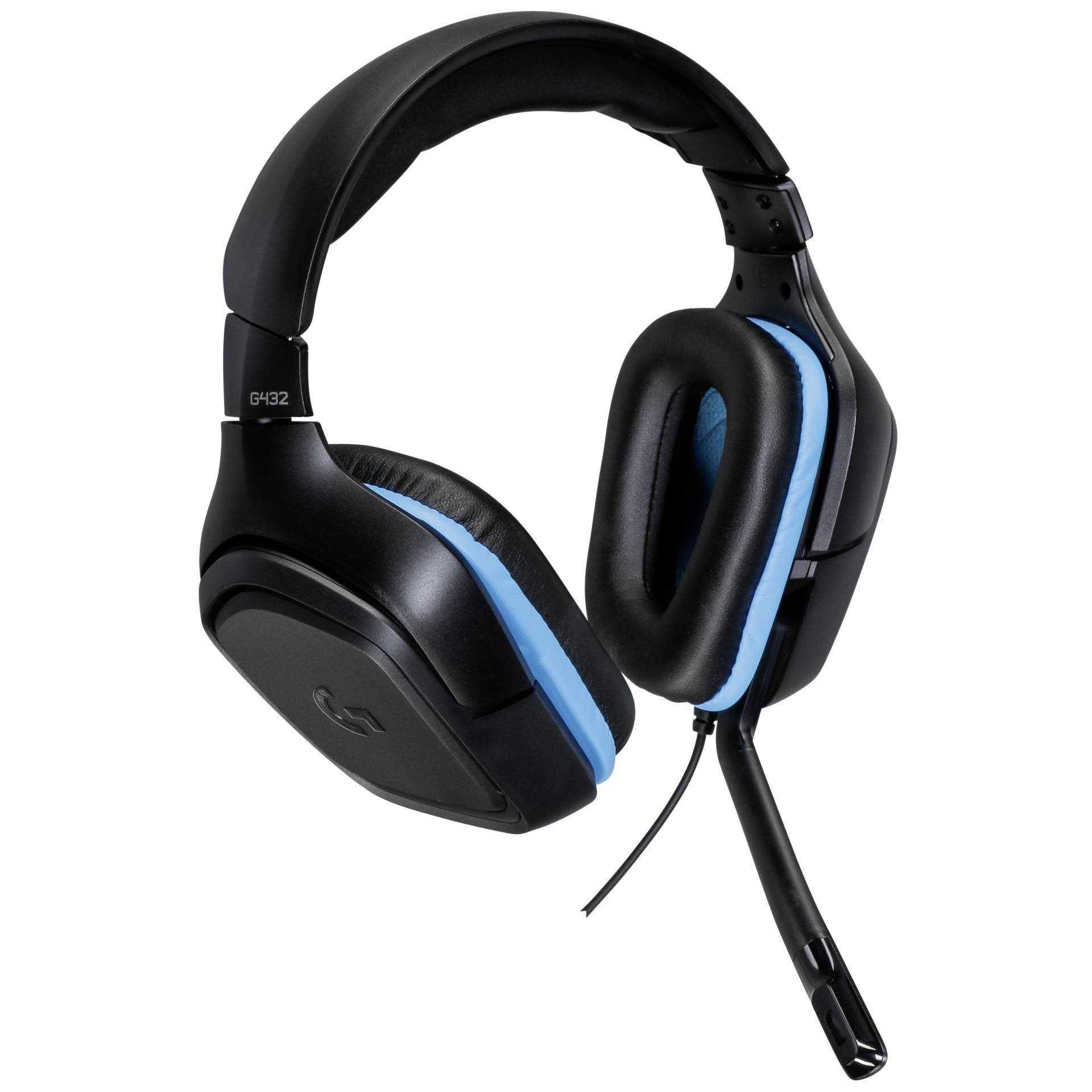 Logitech Gaming Headset G432 - Headset - 7.1-Kanal - ohrumschließend - kabelgebunden - USB, 3,5 mm Stecker