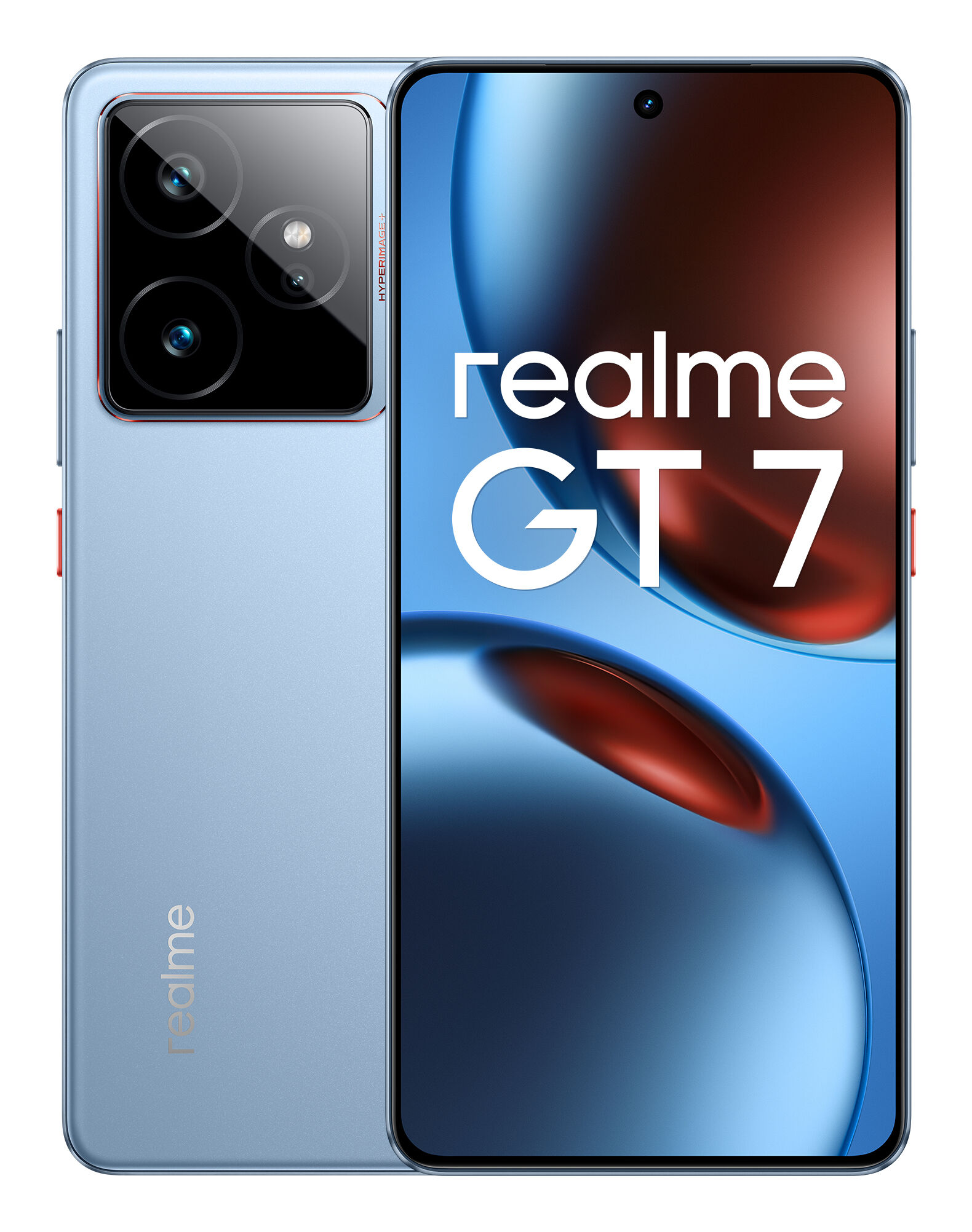 Realme GT 7, 17,2 cm (6.78"), 12 GB, 256 GB, 50 MP, Android 15, Blau