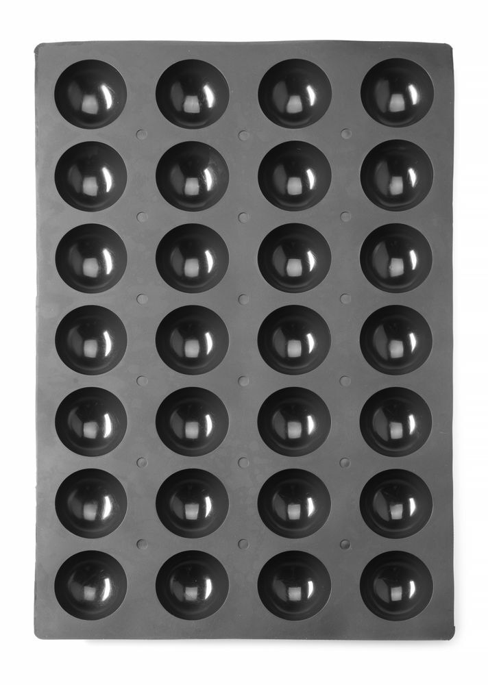 Hendi Silikonform HALBKUGEL, 600x395x(H)35mm
