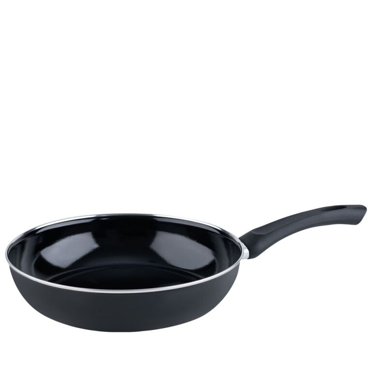 Riess Gourmet Pfanne Ø28cm Schwarz Emaille