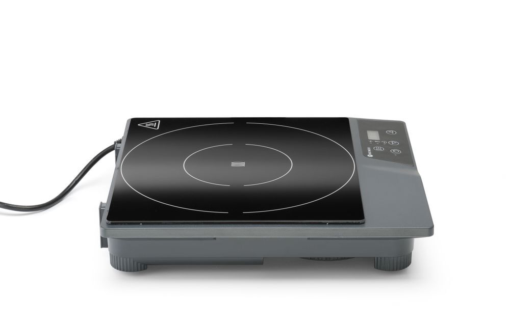 HENDI Induktionskocher Modell 1800, Kitchen Line, 230V/1800W, 319x355x(H)67mm