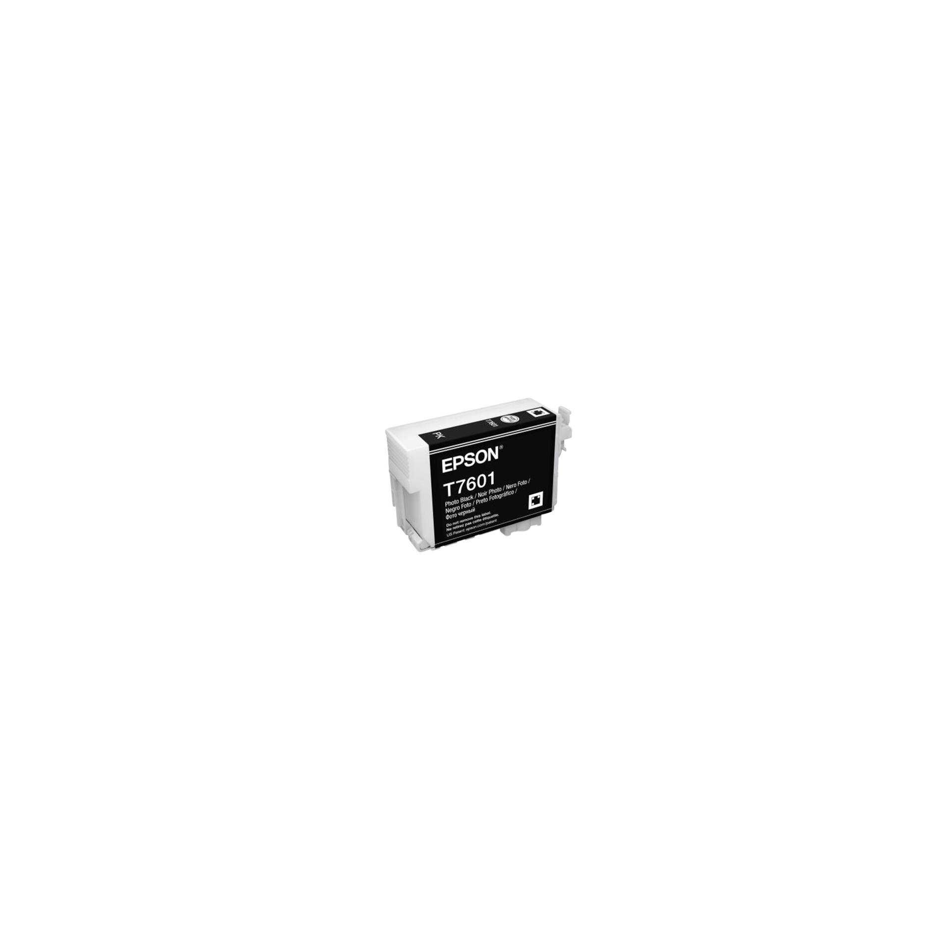 Epson T7601 - 26 ml - Photo schwarz - original - Blisterverpackung - Tintenpatrone