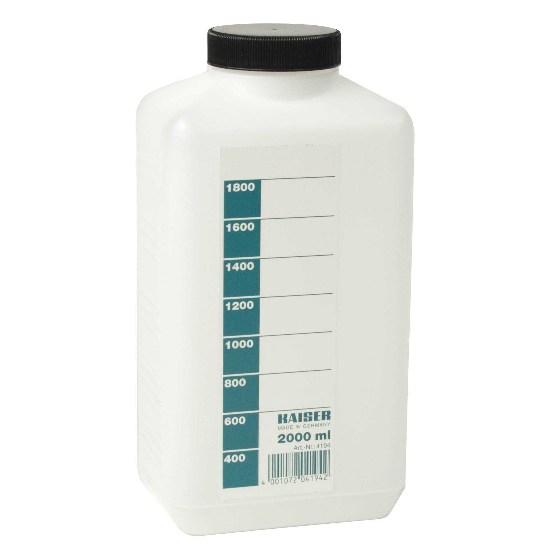 Kaiser Chemikalienflasche 2000ml weiß                        4194