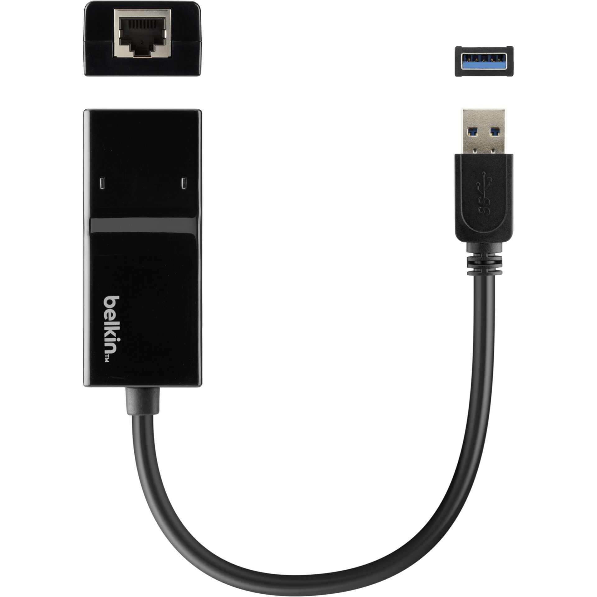 Belkin - Netzwerkadapter - USB 3.0 - Gigabit Ethernet