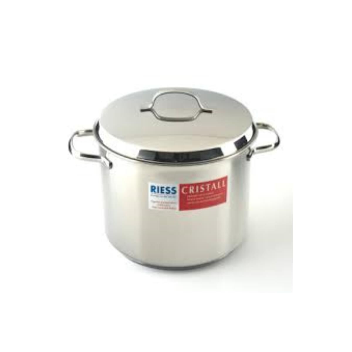 Riess Cristall Fleischtopf mit Deckel Edelstahl Ø24cm 5,7 Liter  Induktion