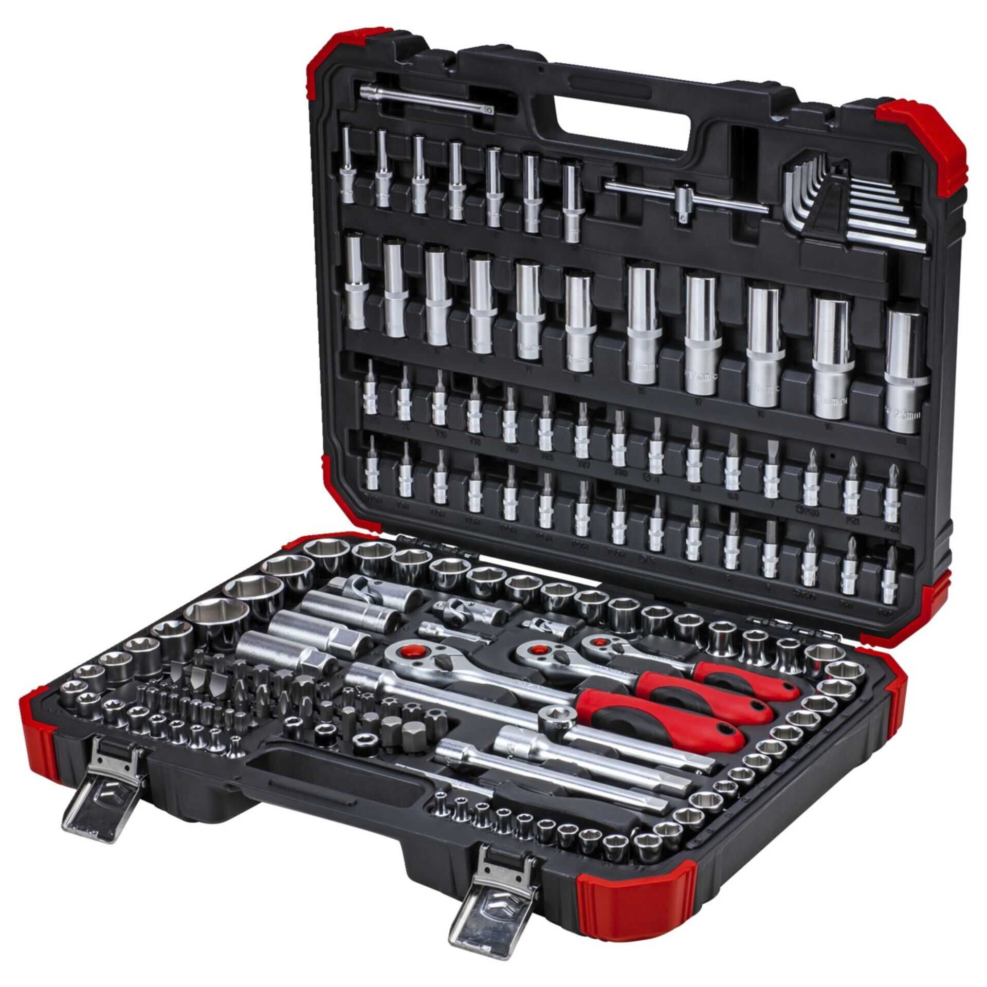 GEDORE red Steckschl.-Satz 1/4+ 3/8+1/2 172-teilig