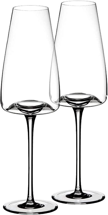 Zieher RICH - kristallines Glas - D7cm H23cm - 2er