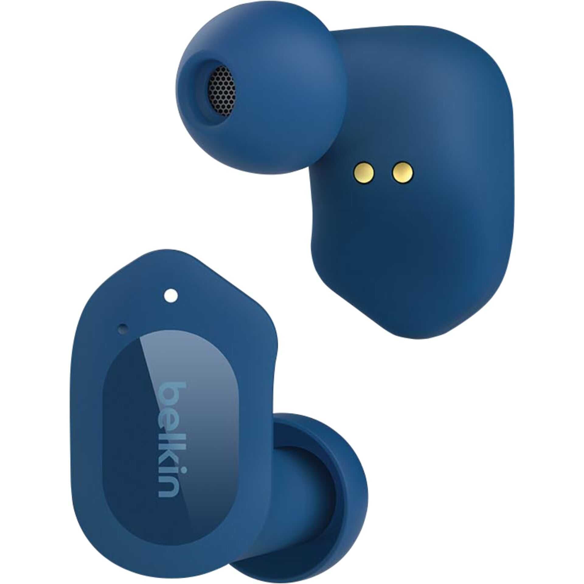 Belkin SoundForm Play - True Wireless-Kopfhörer mit Mikrofon - im Ohr - Bluetooth - aktive Rauschunterdrückung - Blau