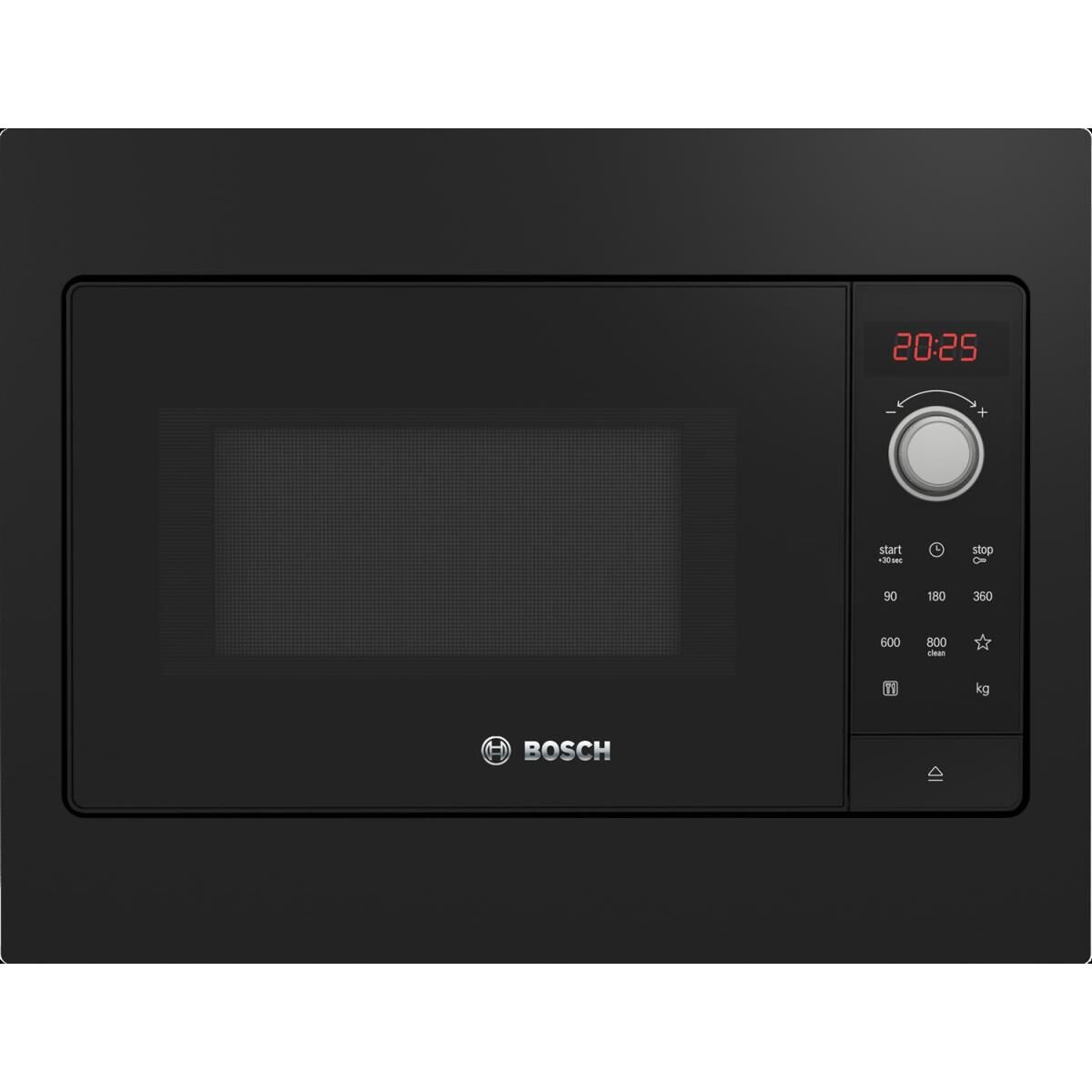 Bosch Serie | 2 BFL523MB3 - Mikrowelle - eingebaut - 20 Liter - 800 W - Schwarz