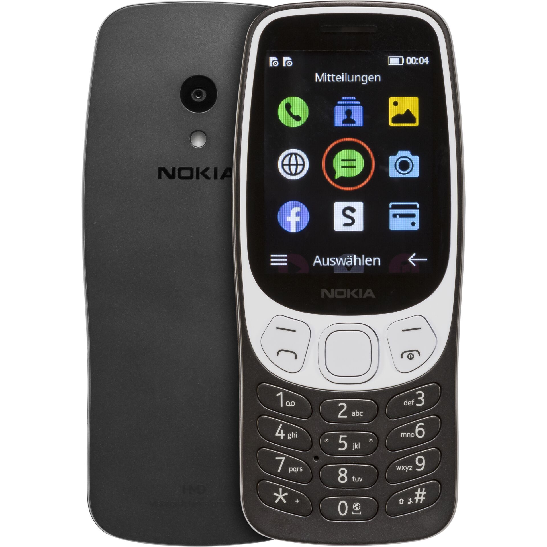 Nokia 3210 4G grunge black