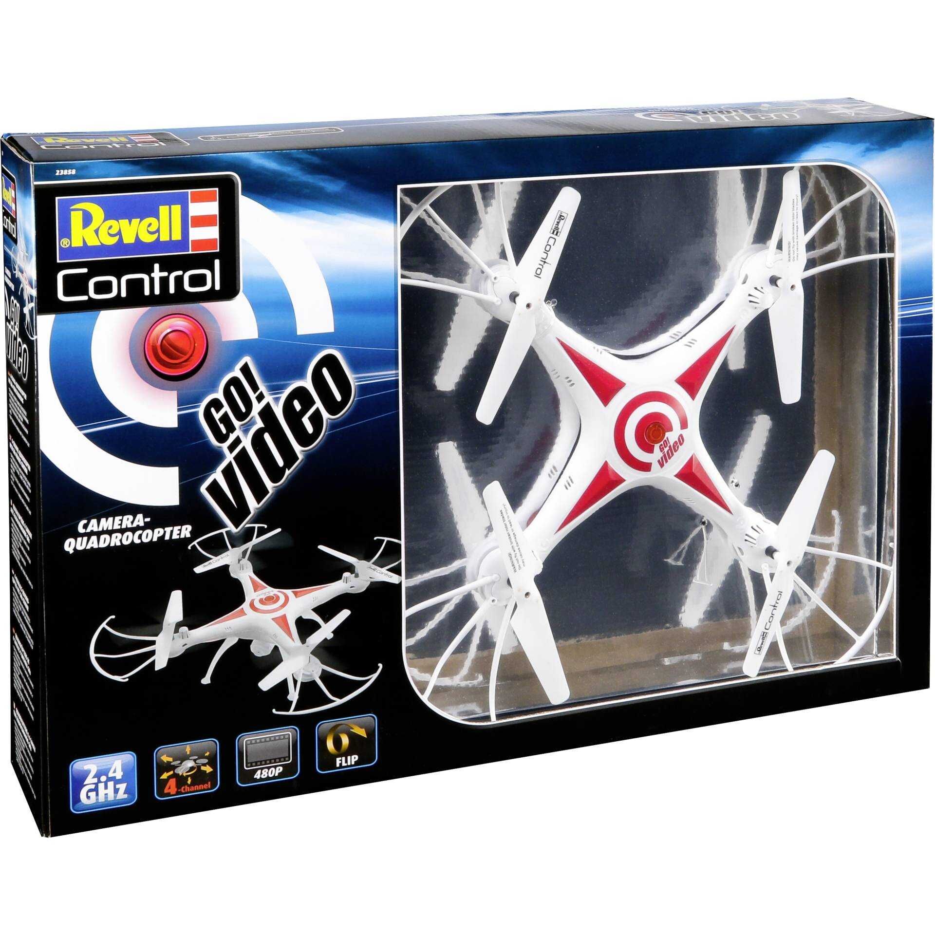 REVELL QUADCOPTER GO! VIDEO 23858