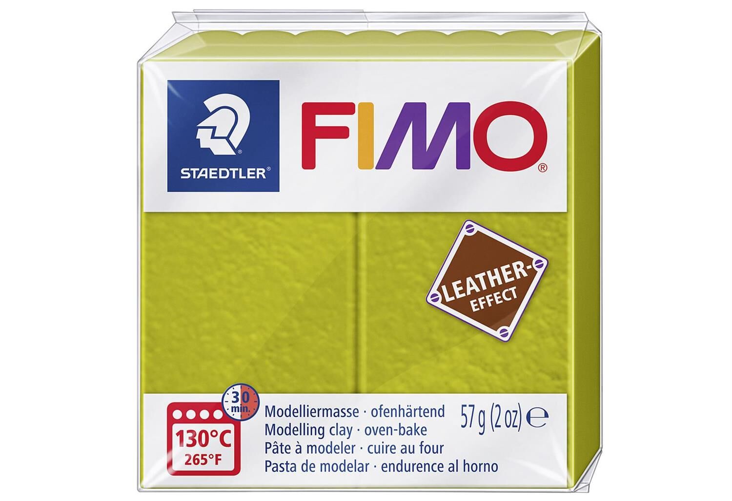 STAEDTLER Modelliermasse Fimo Leder effect olive