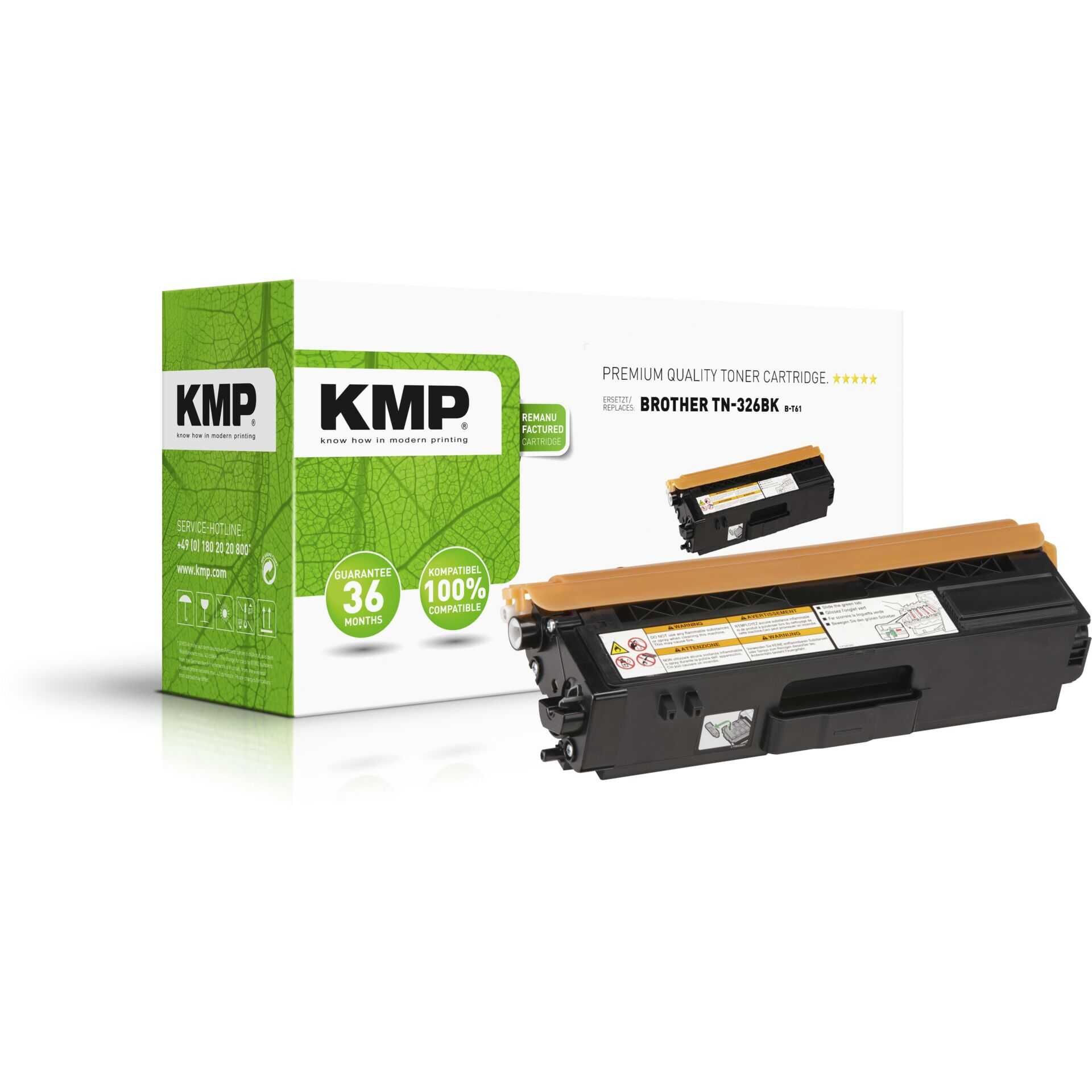KMP B-T61 - Mit hoher Kapazität - Schwarz - kompatibel - Tonerpatrone (Alternative zu: HP 80X) - für Brother DCP-L8400, DCP-L8450, HL-L8250, HL-L8350, MFC-L8650, MFC-L8850