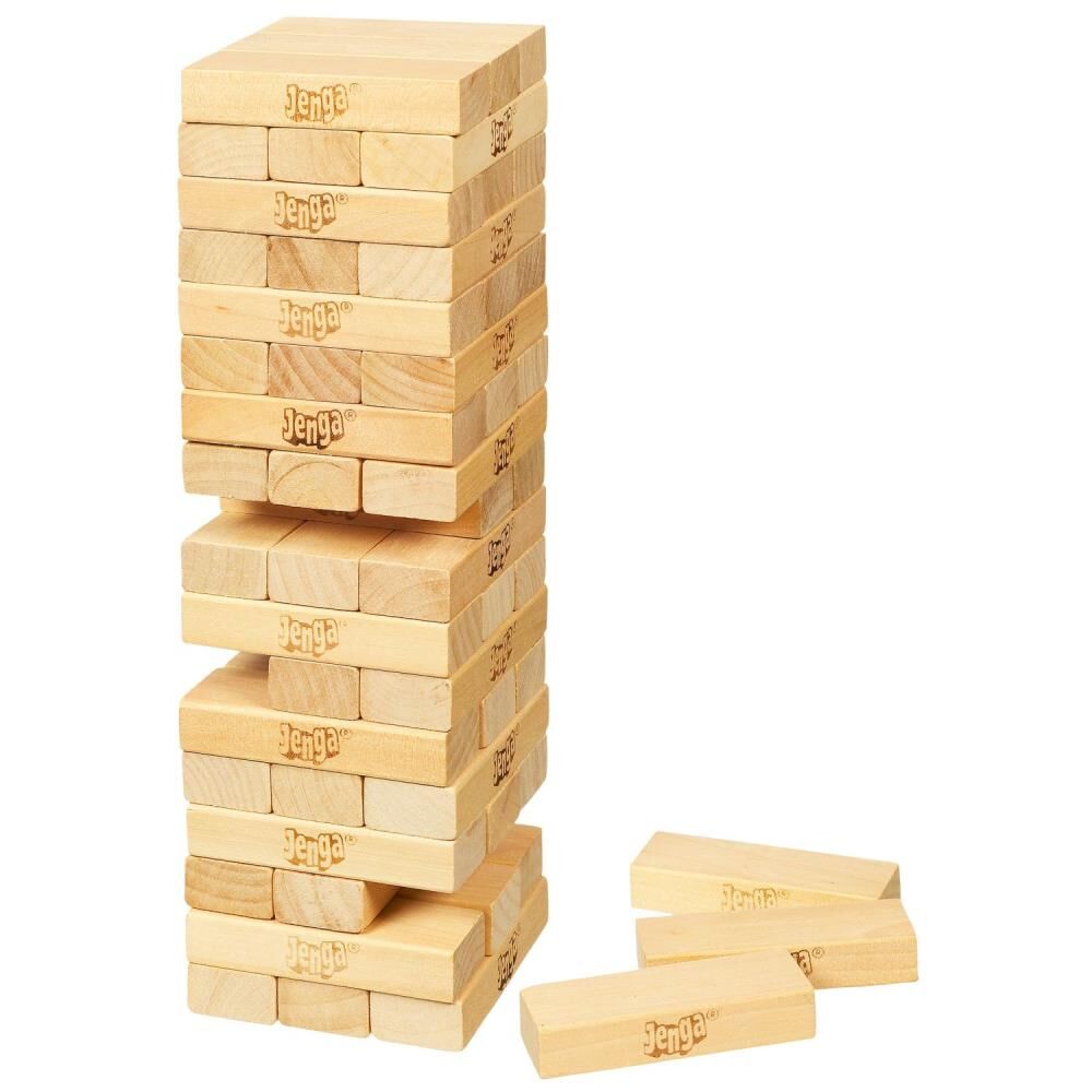 Hasbro Gaming, Jenga Classic, 8x12x26,6cm, A2120EU5