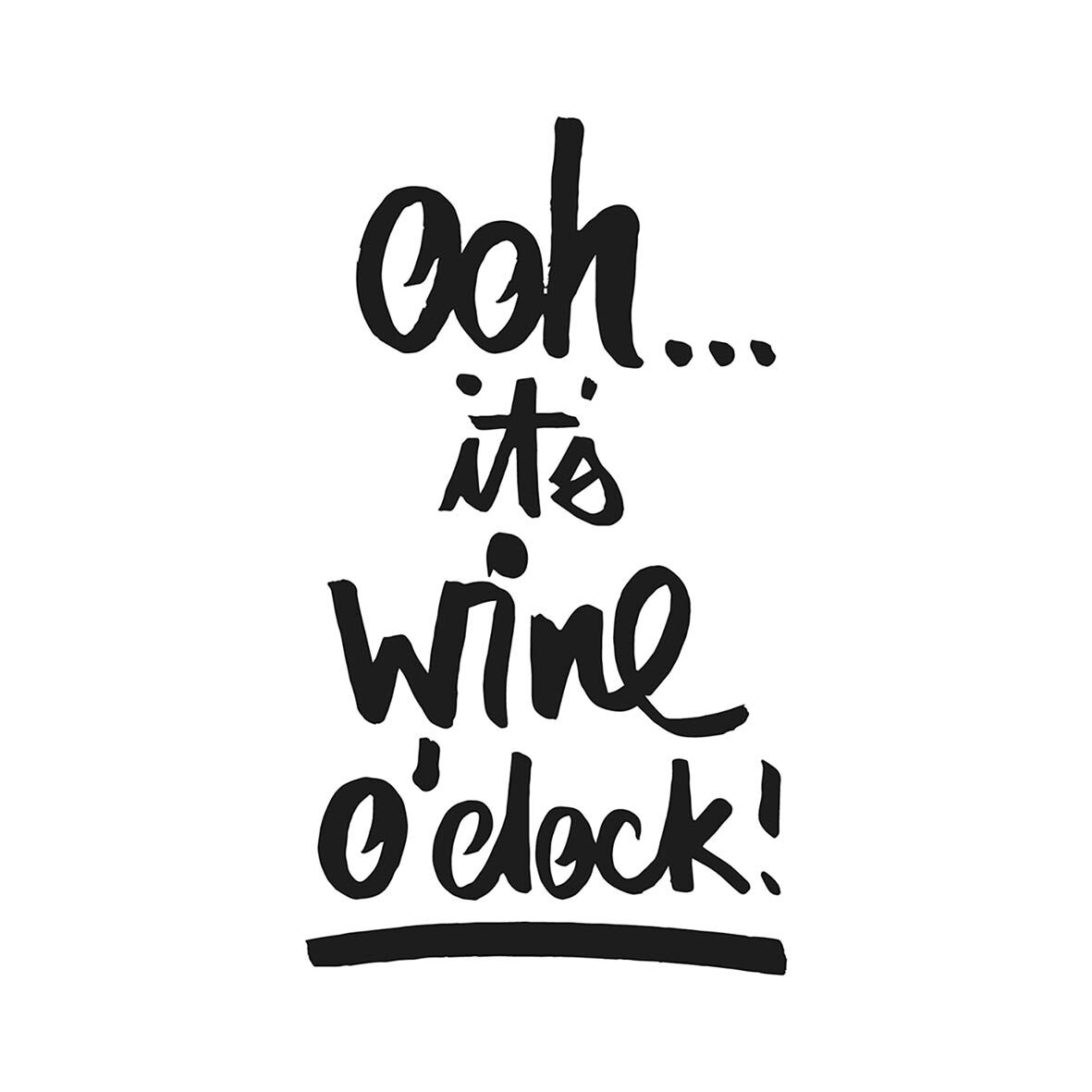 PPD Serviette Wine o´clock Napkin 25x25