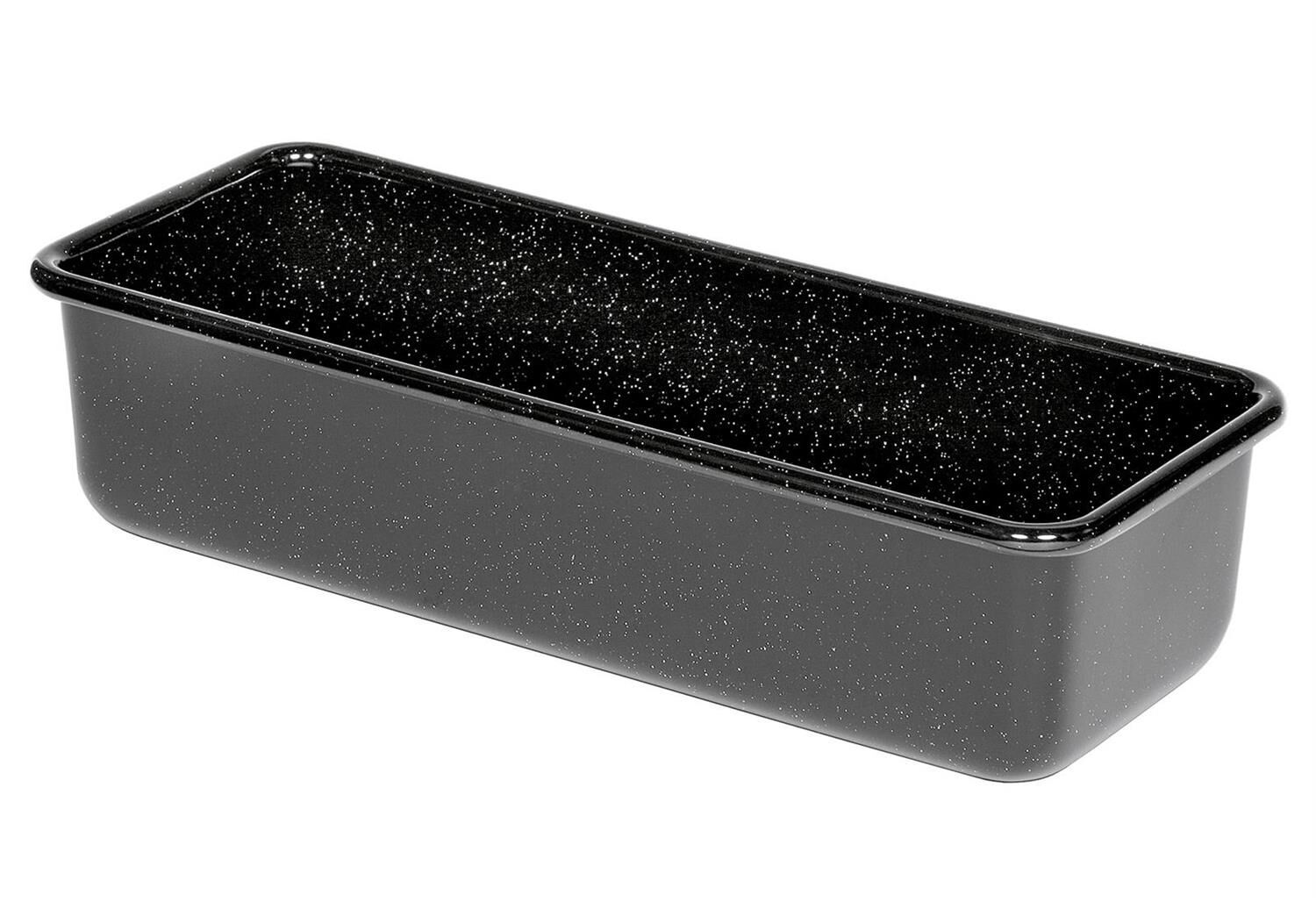 RIESS Königskuchenform 30x10cm schwarz Emaille