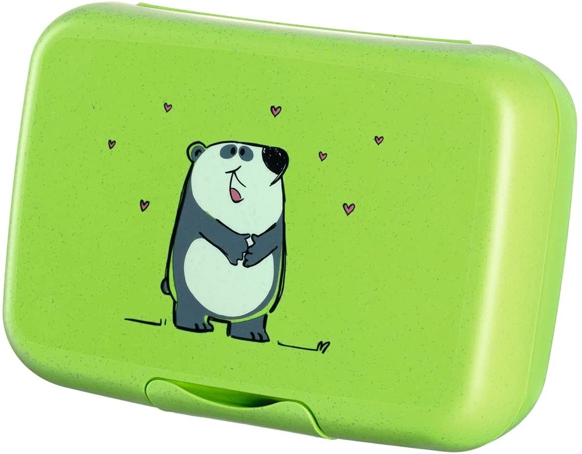 Leonardo Brotdose grün Panda Bambini