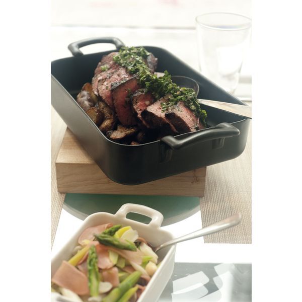 REVOL Belle Cuisine Servierform eckig, mit Griffen, Länge: 200 mm
