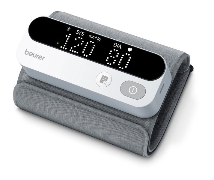 BEURER Blutdruckmessgerät f. Oberarm 1x240 Sp. LCD BT Akku gr