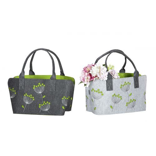 Gilde Filz Shoppingbag Dillblüte