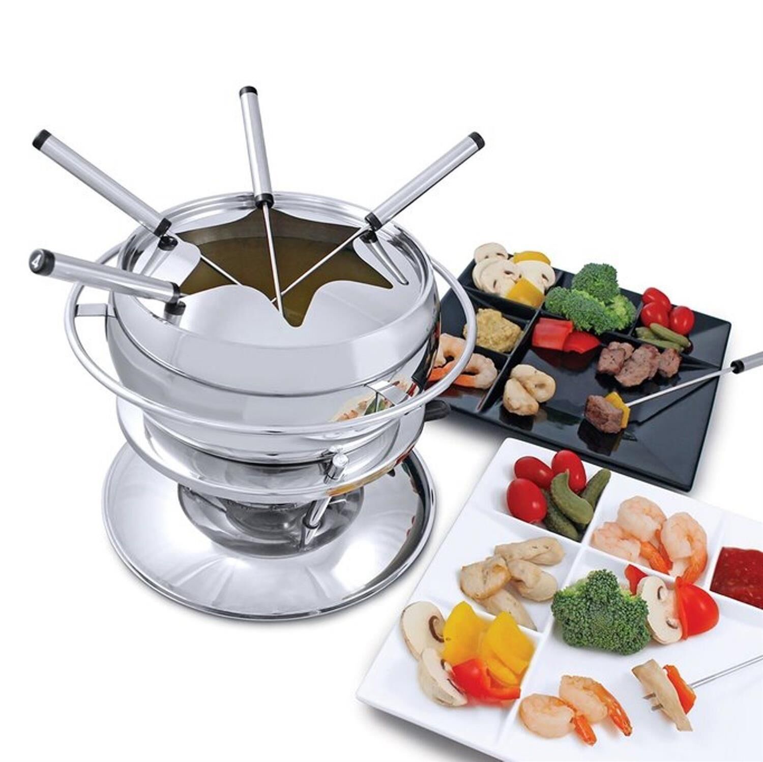 Swissmar - Fondue Zuri Stainless Steel 11tlg