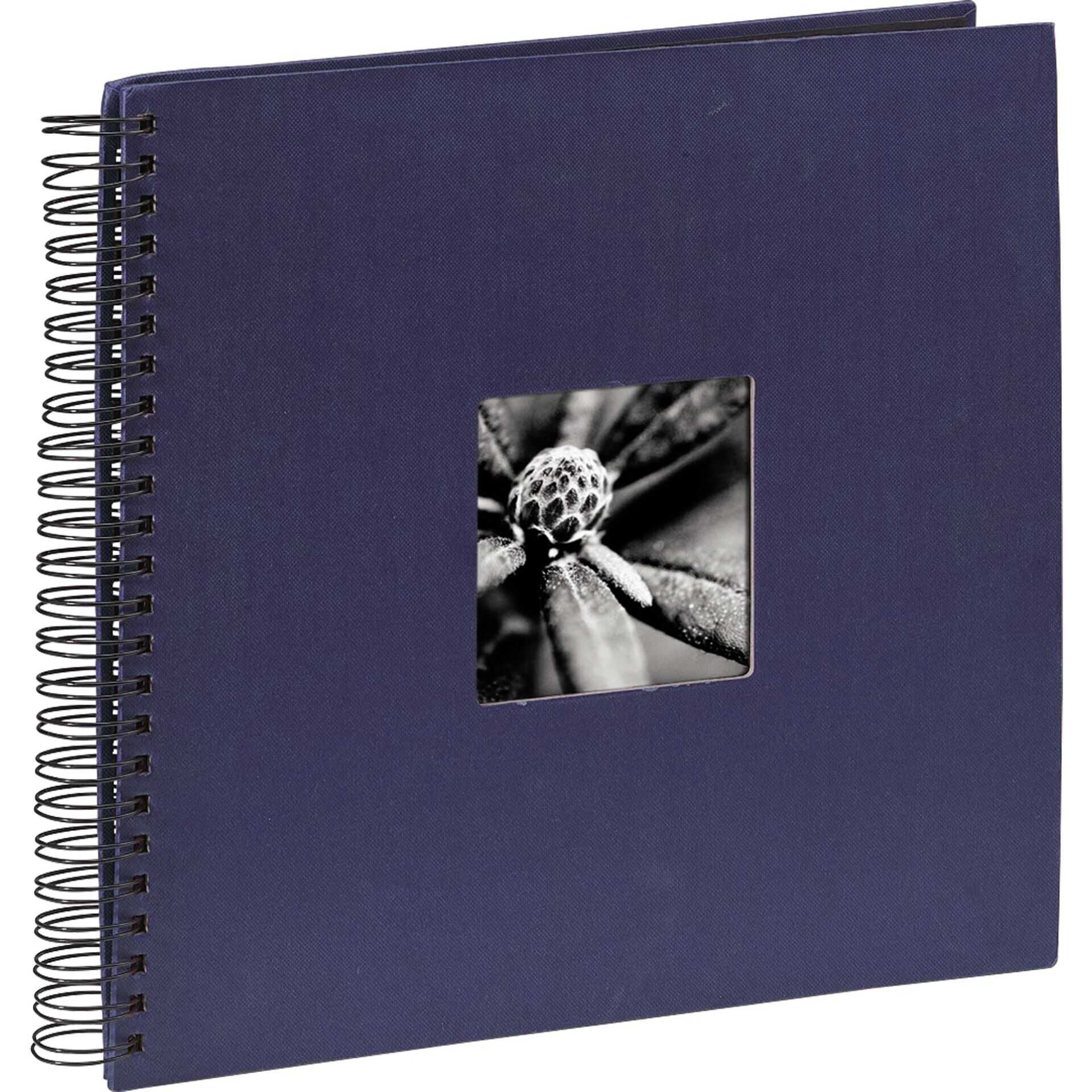 Hama  Fine Art  Spiral blau 36x32 50 schwarze Seiten  090142
