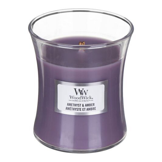 Woodwick Amethyst & Amber Mini Hourglass 85G