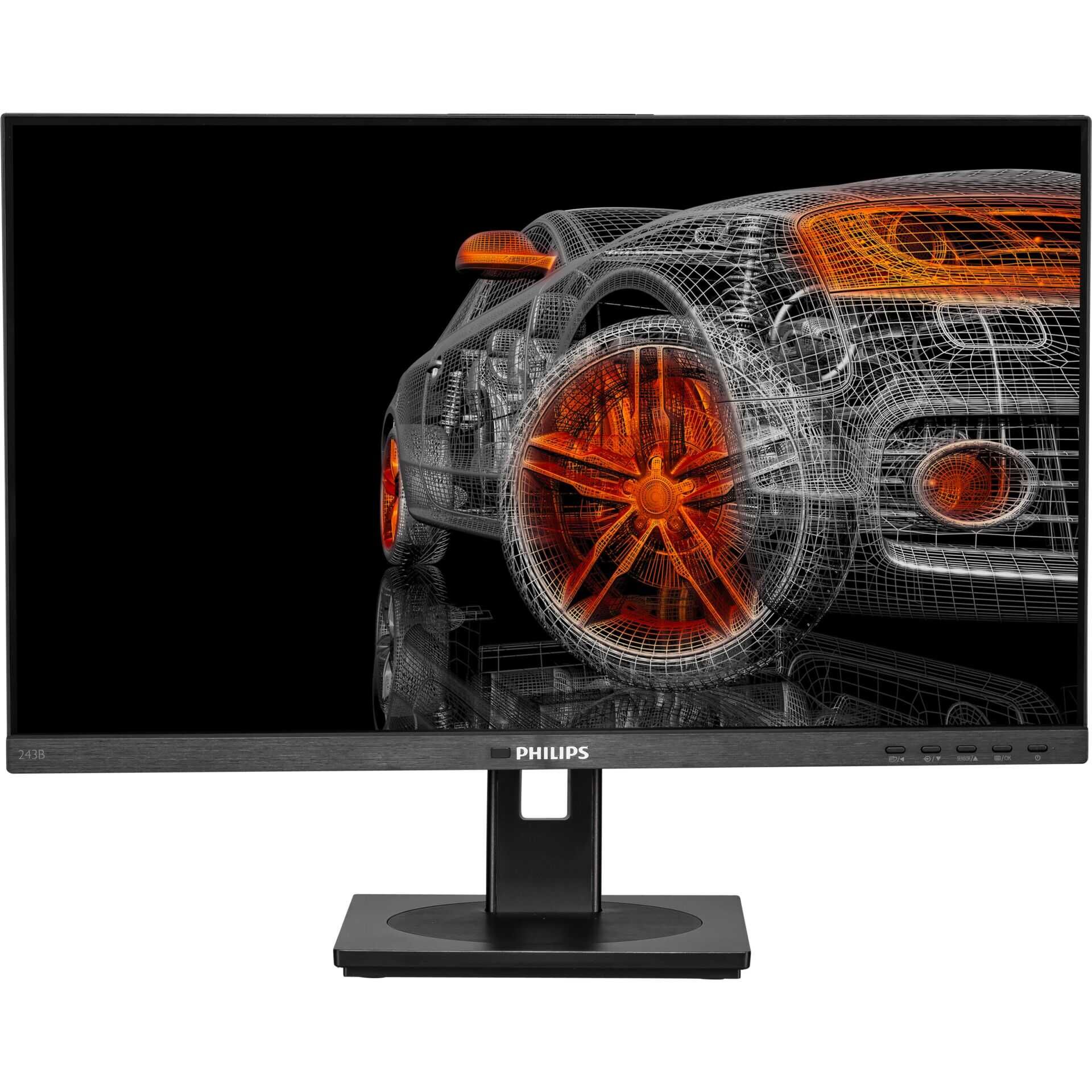 Philips B Line 243B1 - LED-Monitor - 61 cm (24") (23.8" sichtbar) - 1920 x 1080 Full HD (1080p) @ 75 Hz - IPS - 250 cd/m²