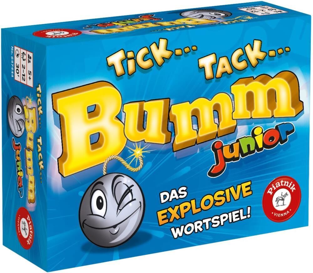 Piatnik, Tick-Tack-Bumm Junior, 647444