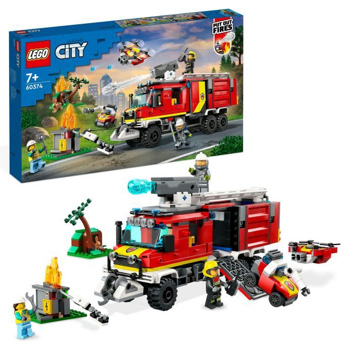 LEGO CITY 60374 EINSATZLEITWAGEN DER FEUERWEHR