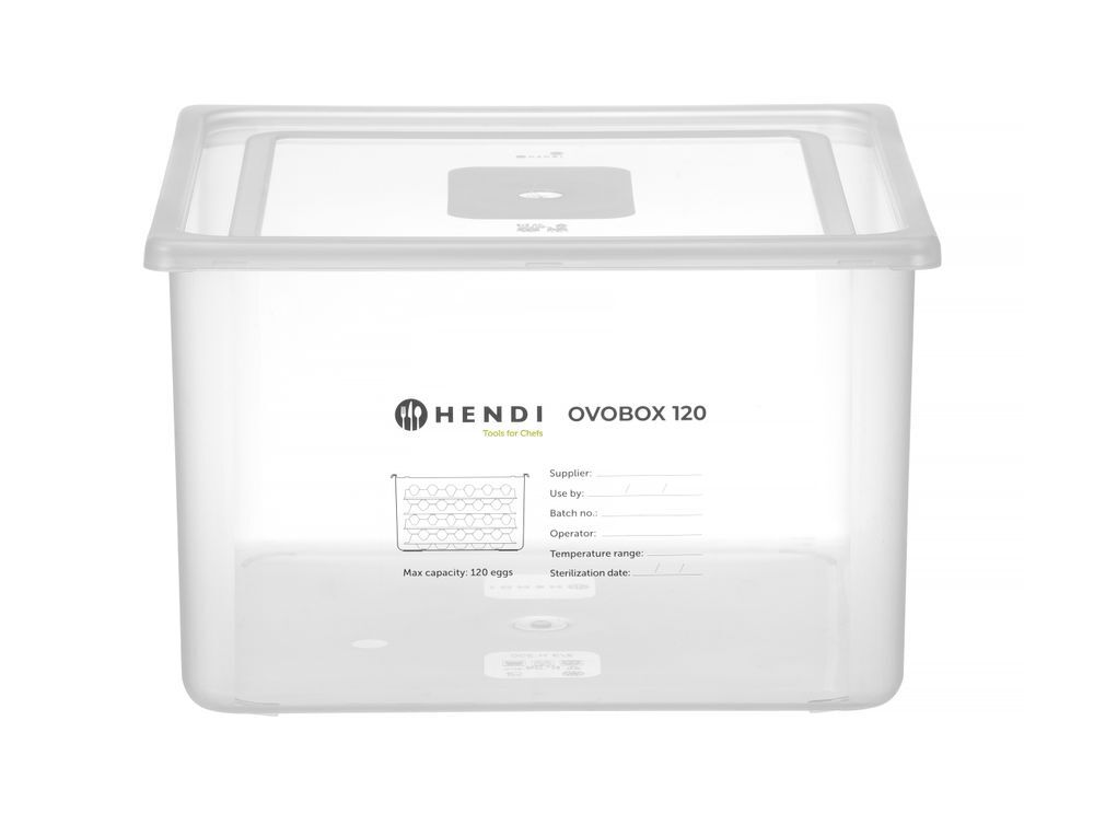 HENDI Eierbehälter OVOBOX 120, GN 2/3, 18L, 355x325x(H)200mm