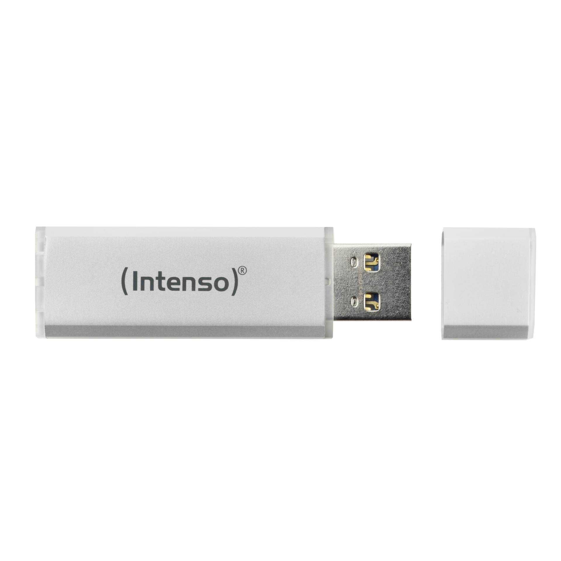 Intenso Alu Line - USB-Flash-Laufwerk - 64 GB - USB 2.0 - Silber
