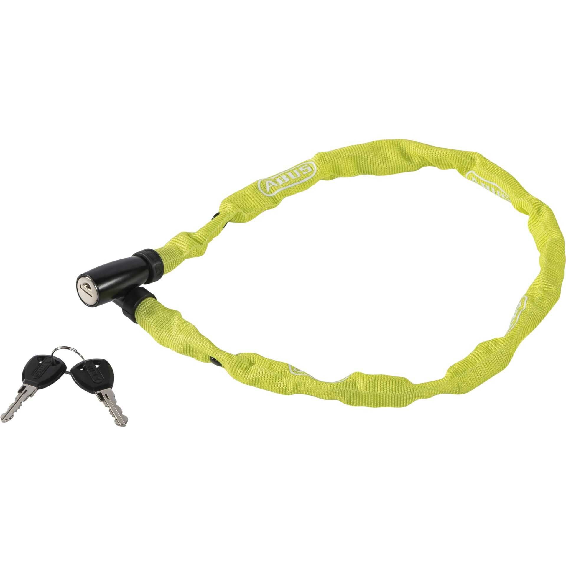 ABUS 1500 Web - Kette mit integriertem Schloss - Schlüssel - grün