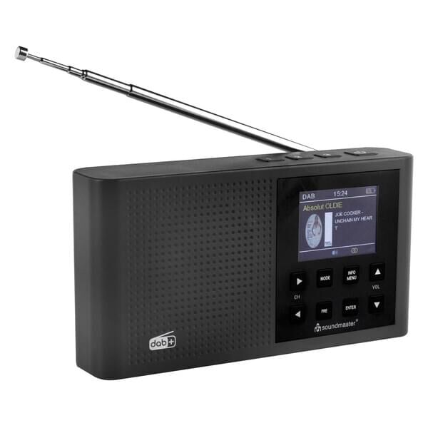 Soundmaster DAB165SW tragbares DAB+/FM-Radio