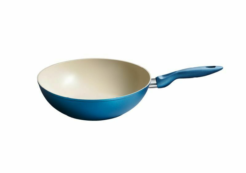 Kelomat Wokpfanne Ceramic Color 28cm Antihaft